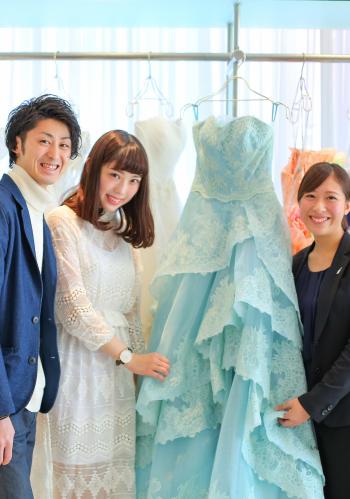 【ベルナティオで結婚式のカップル限定】パーソナルカラー診断から始める試着体験フェア